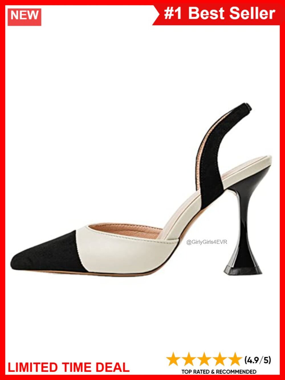 Slingback Stiletto Pumps Pointed Toe Faux Suede Party Dress Shoes